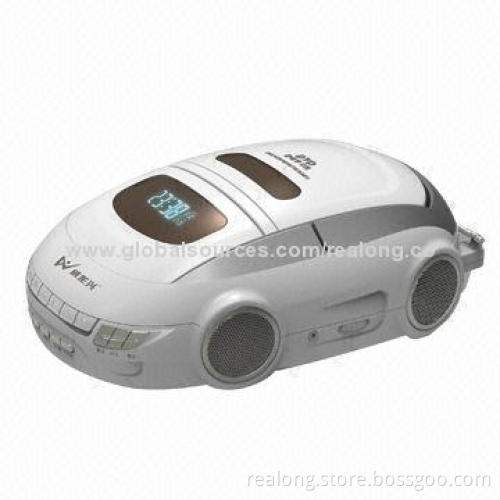 Car model shape DVD player with cassette and FM/AM radio